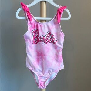 ⭐️⭐️ PICK 5 / $20 Barbie Girls Pink Swimsuit with Bow Straps Size 6